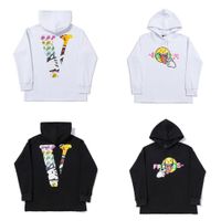Wholesale V hoodie High quality fashion brand new expression big V printing versatile loose men s and women s Hooded Sweater