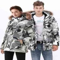 Wholesale Canadian Black Label Jacket Parkas Cotton Padded Clothes Plush Thickened Mens Womens Medium Large Warm Gooses Map Table Parker Coat S XL