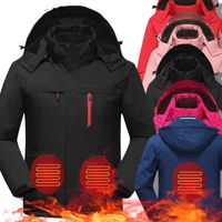 Wholesale Mans coat Men Women Outdoor Electric Heated Jacket Heating Vest Usb Thermal Blanket Veer Buy Plus Size Winter XV68XV