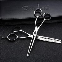 Wholesale Hair Scissors Inch Professional Haircut A Scissor Hairdresser Cut Stylist Cutting Thinning Shears Logo Engraving