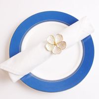 Wholesale 12PCS new flower napkin ring napkin ring flower paper towel1