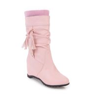 Wholesale Boots Women s Shoes In The Winter Of High Increased With Canister To