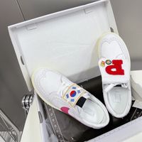 Wholesale Women and men shoes top quality luxury designer brand casual sneakers low help all match carve recreational small white shoe with box