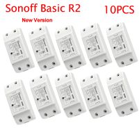 Wholesale Sonoff Basic R2 Smart Home Wifi Switch Wireless Remote Control Light Timer Switch DIY Modules via Ewelink APP Work with Alexa