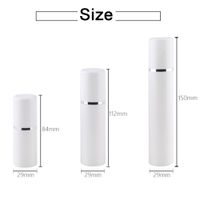 Wholesale 15 ML Empty refillable white high grade airless vacuum pump bottle Plastic cream lotion Container Tube Travel Size EEF3935