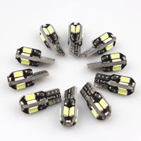 Wholesale Emergency Lights T10 SMD LED Canbus Auto Parking W5W License Lamp Car Wedge Tail Side Bulbs Reading Lamps1