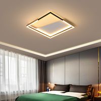 Wholesale Modern LED Ceiling Lamp Luxury Splicing Golden Round Bedroom Living Room Kitchen Nordic Warm and Romantic Luminarias Panel Light