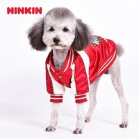 Wholesale Punk Style Printed Pets Coats Creative Sequin Ornament Schnauzer Jackets Colors Lovely Charm Bulldog Costumes