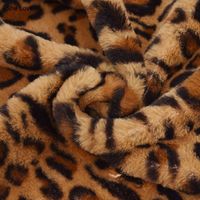 Wholesale Fabric She Love x160cm Leopard Printed Faux Fur Soft Plush Sewing DIY Patchwork Clothes Accessories1