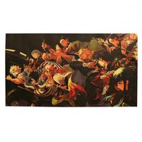 Wholesale Paintings Japanese Anime Demon Slayer Poster Retro Posters Kraft Paper Vintage Home Decor Room Bar Art Painting Wall Stickers