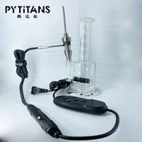 Wholesale Smoking Pipes electronic remote kit of E nail D nail GR2 titanium nail enail domeless with heating coil Accessories
