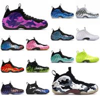Wholesale New High Quality Penny Hardaway Designer Basketball Shoes Black Aurora Blue Metallic Red Pearlized Pink Mens Trainers Sneakers Sports