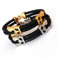 Wholesale Bangle Thailand Leather Stingray Bracelet For WatchBrand Genuine Strap Fashion High End Watch Accessories Luxury