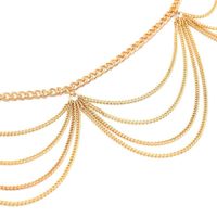 Wholesale New Fashion Women Belts Coin Waist Long Multilayer All match Tassel Waistbands Jewelry Dress Gold Chain Party Pendant Belt A626 Pdrvn