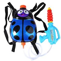 Wholesale Kids Cute Outdoor Water Toy Super Soaker Backpack Pressure Squirt Pool Toy Funny Water Toys Sport Kid Toys LJ201019