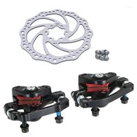 Wholesale Bike Brakes Bicycle Brake Set Aluminum Alloy Mountain MTB Rotor Folding Machine Front Rear Disc Parts mm