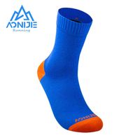 Wholesale AONIJIE One Pair E4821 Outdoor Sports Waterproof Socks Bamboo Fiber Inner Layer Water Repellent For Trail Running Warking Ride
