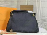 Wholesale ARTSY MM Hobo Monograms Empreinte Leather Shoulder Bag Recognizable Classic Handle Bag Womens Luxurys Generous Handbag Designer Damier Azur Cross Body