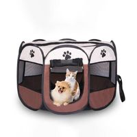 Wholesale Kennels Pens Foldable Pet Dog Playpen Tent Outdoor Houses Fences For Large Dogs Cage Octagonal Fence Supplies
