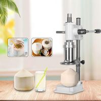 Wholesale Commercial Lever Style Openers Hand Press Green Coconut Opening Holing Machine Small Manual Fresh Coconuts Hole Punching Machines a51