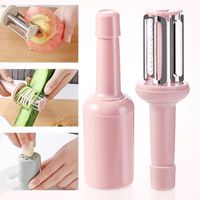 Wholesale Melon Rind Grater in Peeler With Lid Multi Functional Fruit Potato Scraping Knife Ginger Ggarter Grinding Machine Kitchen Tool YL150