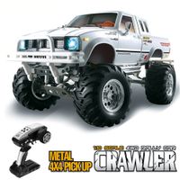 Wholesale JTY Toys RC Trucks TOYATO X4 Metal Pickup Bigfoot Rock Crawler Truck Buggy km h Remote Control Off Road Car For Adults