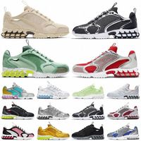 Wholesale 2021 fashion spiridon caged Casual shoes Metallic Silver Lemon Venom Pistachio Frost Track team red womens mens trainers sports sneakers