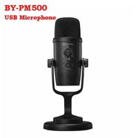 Wholesale Boya By Pm500 Usb Computer Type C Smart phone android Mic Microphone Flexible Omnidirectional Cardioid Youtube Live Streaming1