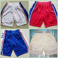 Wholesale Basketball Shorts Philadelphia s ers s Teams Salute Embroidered Made of Fine Fabric