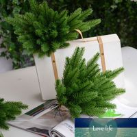 Wholesale Artificial Plant Christmas Decoration Garland Accessories Pine Needles Photo Props Diy Crafts Bonsai for Home Wedding Decoration
