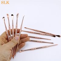 Wholesale Rose Glod Metal Wax Dabber Tool Stainless Steel Wax oil rig Carving tool for Dab Metal Nail and Quartz Nails
