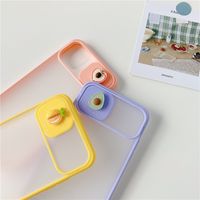 Wholesale 3D Fruit Camera Protection Phone Case For iPhone Pro Max XR XS Max X Plus Matte Avocado Cover