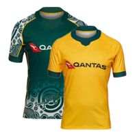 Wholesale 2021 Australia WALLABIES home away Rugby Jersey national team wallabie Retro Rugby shirt