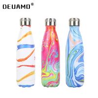 Wholesale Custom Stainless Steel Sports Water Bottle Summer Cola Water Bottles Biking Hiking Drinking Portable Insulated Thermos Cup