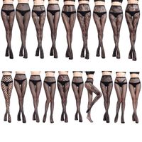 Wholesale 19 types Elastic Magical Stockings Female Eroti Tights Skinny Legs Pantyhose Prevent Hook Silk Collant Female Stockings1