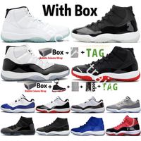 Wholesale 2022 With Box Jumpman s Mens Basketball Shoes th Anniversary Bred Low Concord UNC Cap and Gown Legend Blue Men Women Sports Sneakers Size