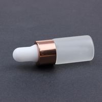 Wholesale ml ml ml Small Frosted Essential Oil Bottles Mini Glass Vials Glass Sample Containers DHL Fedex UPS