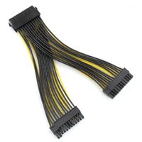 Wholesale Computer Cables Connectors P Pin Dual PSU Power Supply Cable AWG cm ATX Motherboard Mainboard Adapter Connector Mining Extensio
