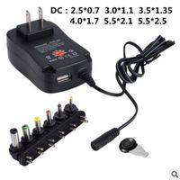 Wholesale 3V V V V V V V A A AC DC Adapter Adjustable Power Supply Universal Adaptor Charger for LED Light Bulb Strip