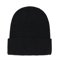 Wholesale New France fashion beanies hats bonnet winter beanie knitted wool hat plus velvet cap skullies Thicker mask Fringe hats man