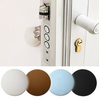 Wholesale Door stopper Doorknob Wall Protector Savor Shockproof Crash Pad Stop drop ship silicone door handle stopper