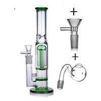 Wholesale Hot sale Glass Bong Water pipe Tree Arm Percs Dab Oil Rig honeyComb Percs Water Pipes mm glass oil burner pipe dhl free