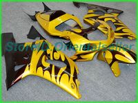 Wholesale Custom golden black AE014 fairing kit for SUZUKI GSXR K1 GSXR600 GSXR750 motorcycle fairings kit