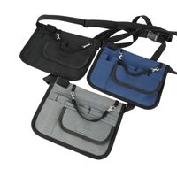 Wholesale Waist Bags Multi Organizer Belt Compartment Hip Bag Fanny Pack Pocket Pouch Case For Medica Scissors Care Kit Tool1