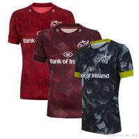 Wholesale Hot sales Best Quality MUNSTER home away Rugby JERSEY Muenster City Super Rugby Jerseys League shirt Training clothes DHL