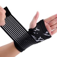 Wholesale Wrist Support Elastic Sports Bandage Safety Carpal Tunnel Breathable Sport Protector Palm Guard Pre A4O1