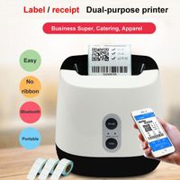 Wholesale GPrinter Bluetooth P3 Label Receipt Thermal Printer Suitable for retail and restaurant to print barcode sticker and Receipt1