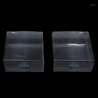 Wholesale Gift Wrap Retail Empty Clear Plastic PVC Boxes Christmas Candy DIY Soap Packaging Transparent Box For Jewelry Candy1
