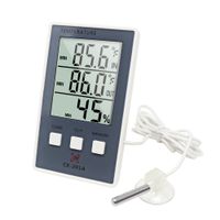 Wholesale New LCD Digital Indoor Outdoor Thermometer Indoor Hygrometer Temperature Humidity Meter with temp sensor
