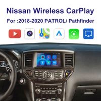 Wholesale car Wireless CarPlay Android Auto Adapter interface for Nissan PATROL Pathfinder Multimedia iPhone Android Wireless Carlife Kit